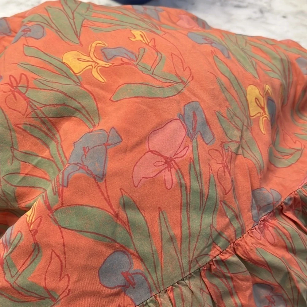 NWT Anthropologie Bobo Choses Floral Maxi Dress Size Medium
